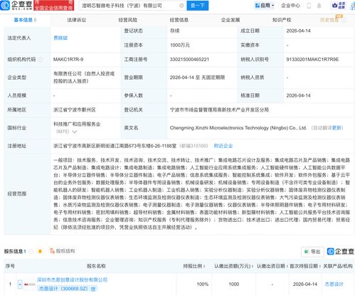 杰恩設計跨界布局微電子與AI業務，戰略意圖引關注